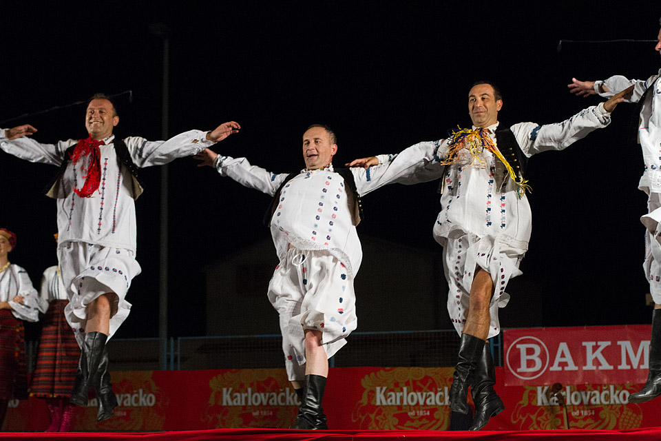 Bibinje: Nastup ansambla Lado, foto: Leo Banić