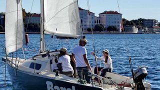Zadarska Koka 2016. gledana s mora. Foto: Leonard Kvarantan Zadarska Koka 2016. gledana s mora. Foto: Leonard Kvarantan