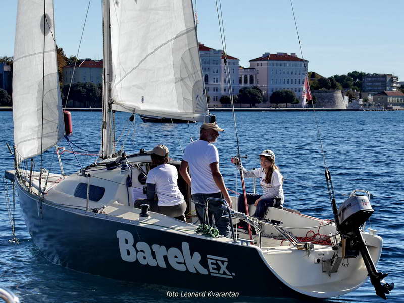 Zadarska Koka 2016. gledana s mora. Foto: Leonard Kvarantan Zadarska Koka 2016. gledana s mora. Foto: Leonard Kvarantan
