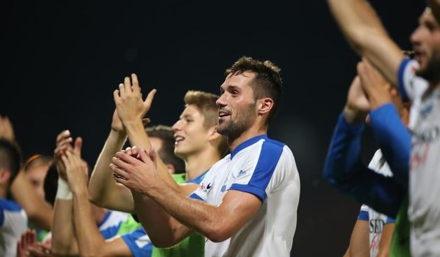 NK Osijek. Gabrijel Boban, Mateo Barac. Photo: Igor Soban/PIXSELL