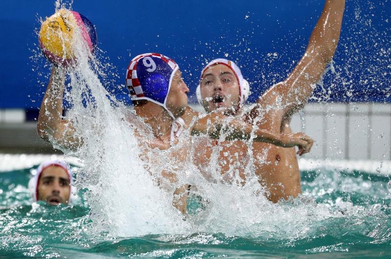 Olimpijske igre 2016., vaterpolo, skupina B, 3. kolo, utakmica Hrvatska – Španjolska 4-9. Photo: Igor Kralj/PIXSELL