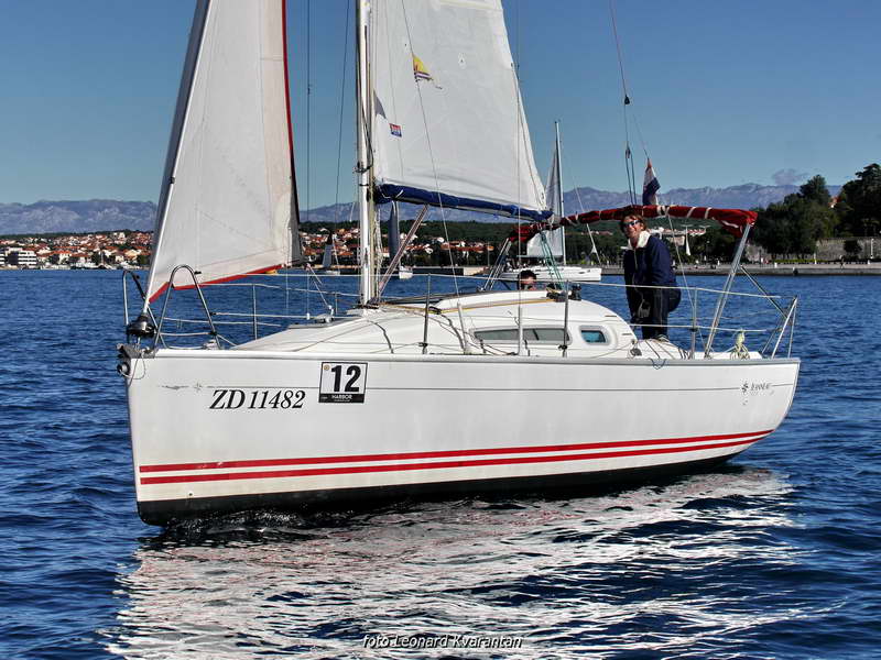 Zadarska Koka 2016. gledana s mora. Foto: Leonard Kvarantan Zadarska Koka 2016. gledana s mora. Foto: Leonard Kvarantan