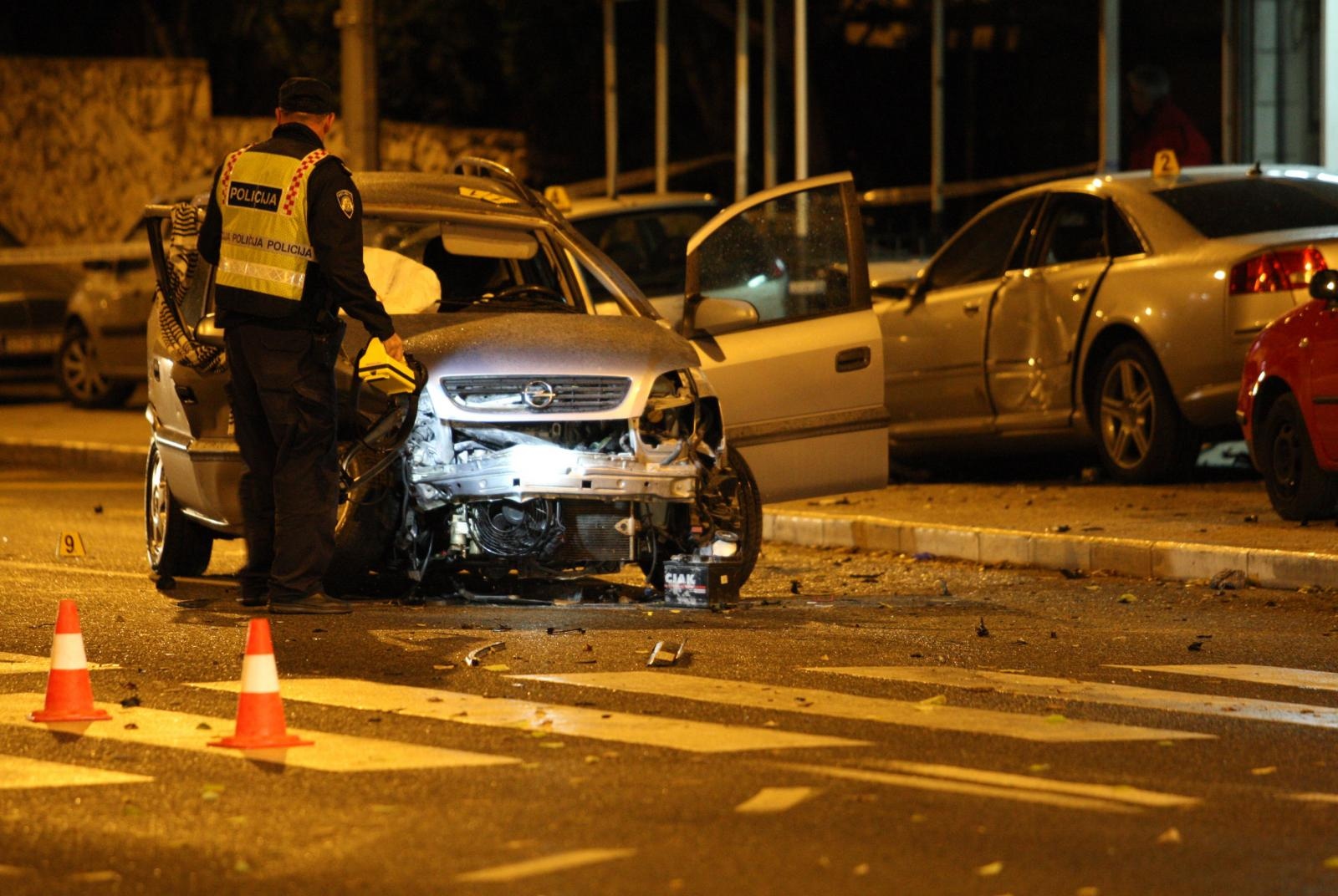 Split: Stravičan sudar u Dubrovačkoj ulici