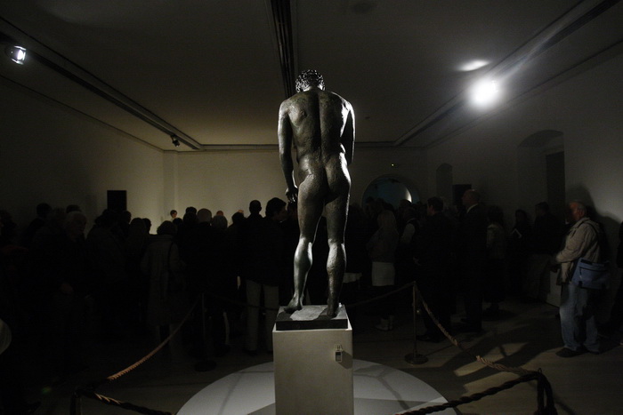 Zagreb, 141010.
Klovicevi dvori.
Otvorenje izlozbe ” Anticki Grci na tlu Hrvatske”
Izlozba Antizki Grci na tlu Hrvatske obuhvaca razdoblje od 12. do 1. st. pr. Kr., odnosno od najranijih posjeta Grka na Grka nasem priobalju