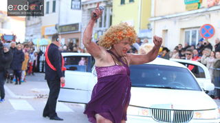 Maškarana povorka Velike Bake u Murteru