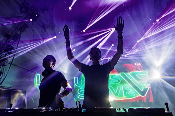 Drugog dana Blacksheep Festivala u Aquarius klubu na Zrću nastupili su Lucas&Steve. Foto: Goran Telak