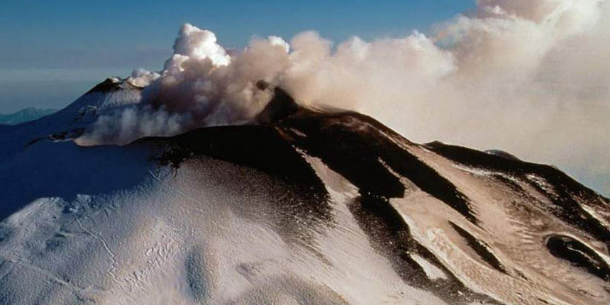 vulkan Etna vulkan Etna