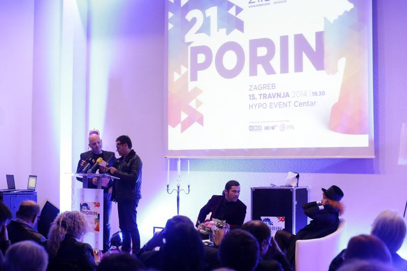 U Hypo centru odrzana je svecana objava nominacija za 21. Porin. Davor Gobac. Photo: Petar Glebov/PIXSELL