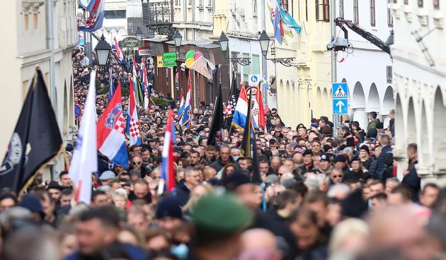 Kolona sjećanja u Vukovaru 18. studenog 2021.