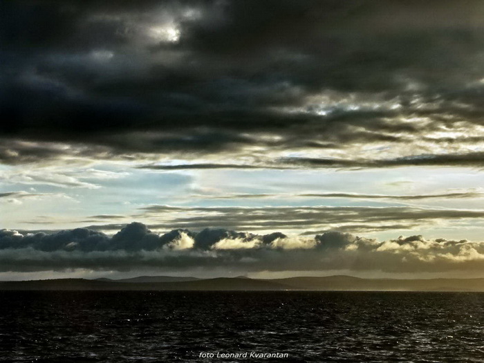 Plameni zalazak na Punta Skali, foto: L. Kvarantan