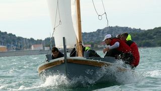 Murter: Po jakoj buri održana je tredicionalna 18. regata Latinsko idro – Murter 2015. Photo: Duško Jaramaz/PIXSELL Murter: Po jakoj buri održana je tredicionalna 18. regata Latinsko idro – Murter 2015. Photo: Duško Jaramaz/PIXSELL