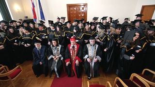 Promocija diplomiranih studenata, 7. ožujka 2009. (foto: Marin Gospić)
