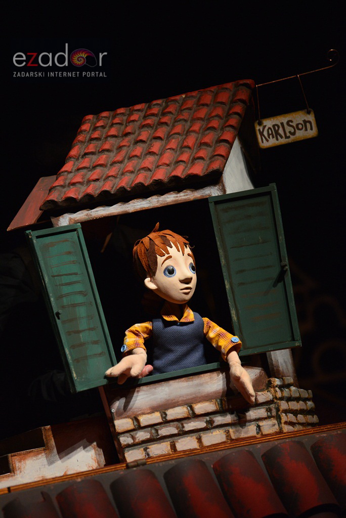 Premijera predstave “Karlson s krova” u Kazalištu lutaka Zadar Premijera predstave “Karlson s krova” u Kazalištu lutaka Zadar