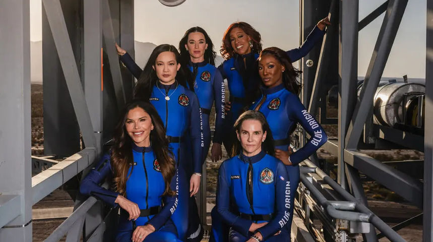 Blue origin svemirski let Blue origin svemirski let