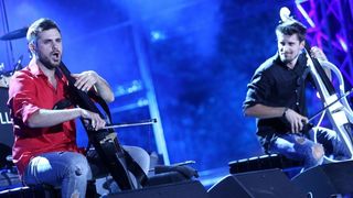 Zagreb Classic: Rođendanski koncert 2Cellos, Zucchera i Olivera na Tomislavcu. Photo: Anto Magzan/PIXSELL Zagreb Classic: Rođendanski koncert 2Cellos, Zucchera i Olivera na Tomislavcu. Photo: Anto Magzan/PIXSELL