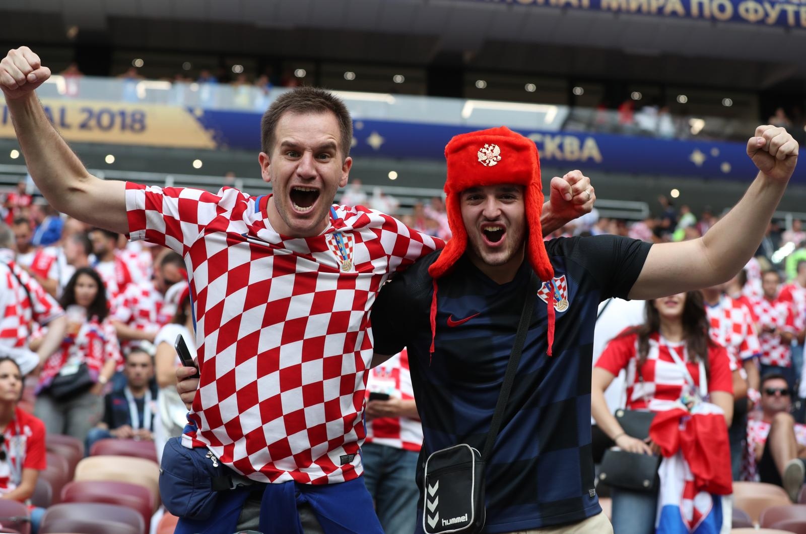 Hrvatski navijači briljiraju na tribinama stadiona Lužnjiki