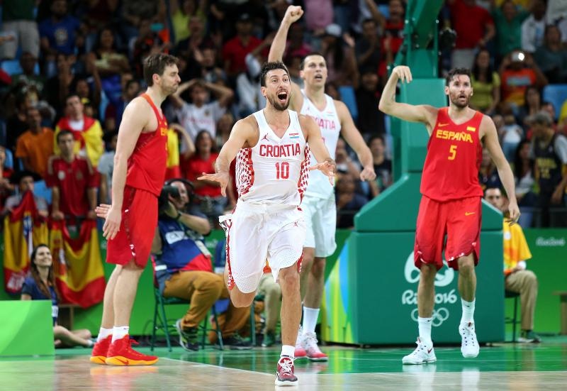 OOI Rio: Hrvatska – Španjolska 72-70. Photo: Igor Kralj/PIXSELL OOI Rio: Hrvatska – Španjolska 72-70. Photo: Igor Kralj/PIXSELL