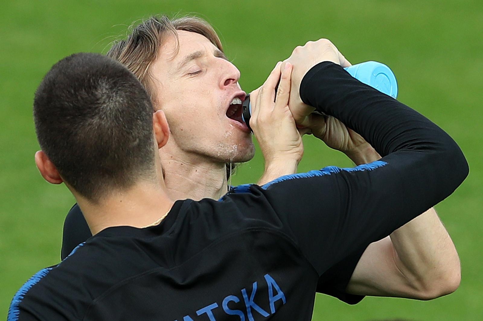 Posljednji trening hrvatske reprezentacije pred finale Svjetskog prvenstva