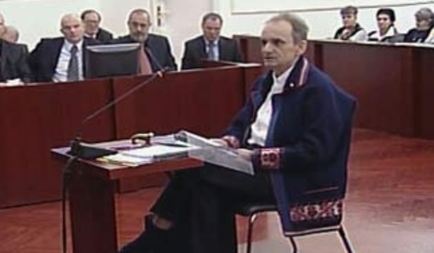 Glavaš u sudnici/Foto: HTV