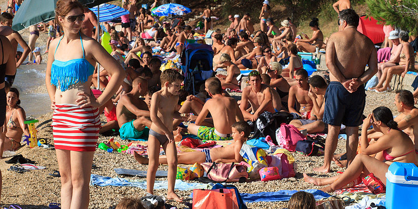 Bibinje: Beach party na plaži Lipauska