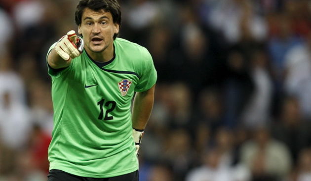 London, 090909. Stadion Wembley. Kvalifikacijska nogometna utakmica grupe 6 za Svjetsko prvenstvo u Juznoj  Africi 2010. Utakmica Engleska – Hrvatska. Na fotografiji Vedran Runje Foto: Ronald Gorsic / CROPIX