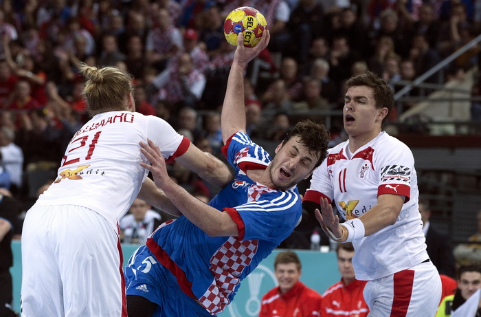 Barcelona 250113.
Gradska dvorana Palau Sant Jordi.
Svjetsko prvenstvo u rukometu za muskarce Spanjolska 2013.
Utakmica polufinala izmedju Hrvatske i Danske.
Na fotografiji: Domagoj Duvnjak.
Foto: Ante Cizmic / CROPIX Barcelona 250113.
Gradska dvorana Palau Sant Jordi.
Svjetsko prvenstvo u rukometu za muskarce Spanjolska 2013.
Utakmica polufinala izmedju Hrvatske i Danske.
Na fotografiji: Domagoj Duvnjak.
Foto: Ante Cizmic / CROPIX