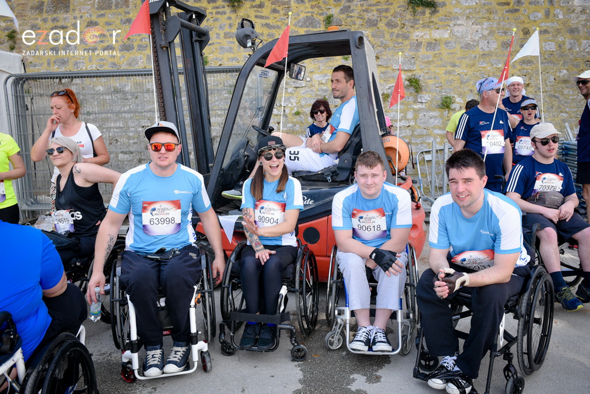 Start utrke Wings for Life World Run Zadar 2018.