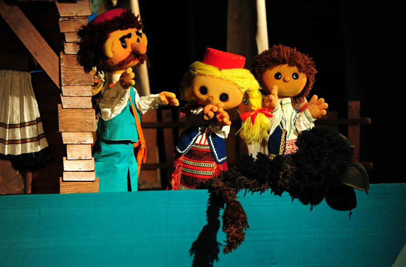 Kazaliste lutaka Zadar: Odigrana “Crvenkapica” posljednja predstava u dvorani u Jazinama, Foto; Nenad Marcev