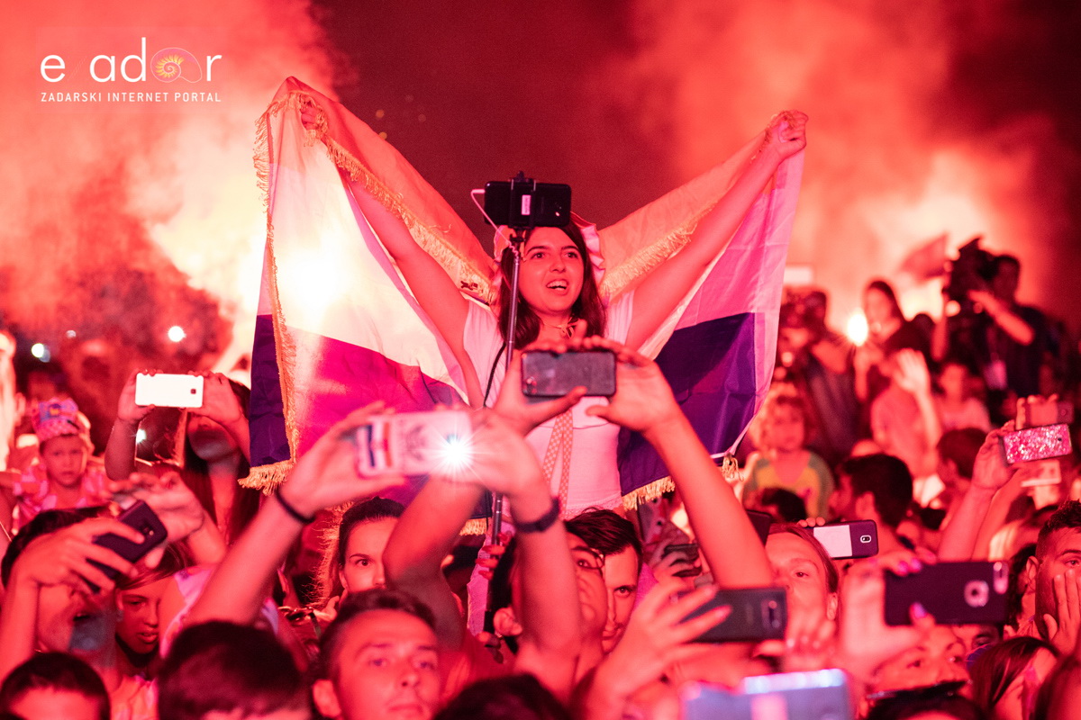 Veličanstven doček četvorice zadarskih Vatrenih Veličanstven doček četvorice zadarskih Vatrenih