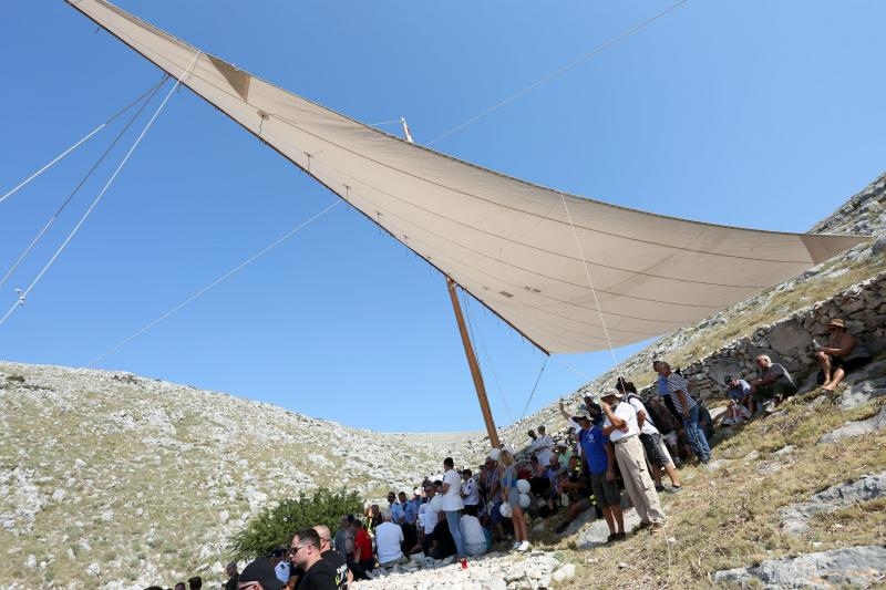 30.08.2015., Kornati – Na otoku Kornatu obiljezena je 8. obljetnica stradanja 12 vatrogasaca iz Sibenika, Vodica i Tisnog. Photo: Dusko Jaramaz/PIXSELL 30.08.2015., Kornati – Na otoku Kornatu obiljezena je 8. obljetnica stradanja 12 vatrogasaca iz Sibenika, Vodica i Tisnog. Photo: Dusko Jaramaz/PIXSELL