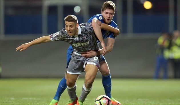 Lokomotiva – Hajduk. Nikola Vlasic, Jan Dolezal
