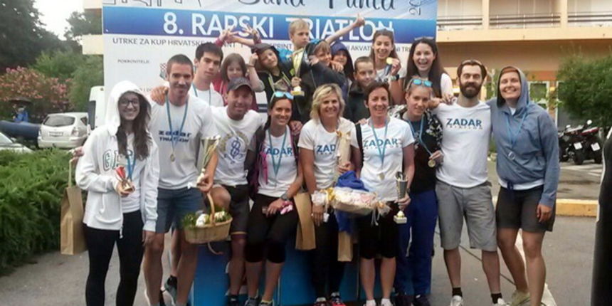 Triatlon klub Zadar na 8. Rapskom maratonu Triatlon klub Zadar na 8. Rapskom maratonu
