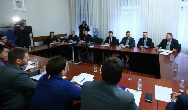 Sastanak predstavnika Studentskog zbora s ministrima Marićem i Barišićem