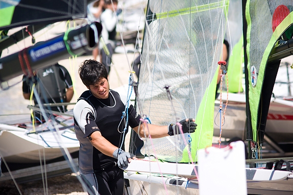 Jedrenje: SP klase 49er – treći dan (foto:Saša Čuka)