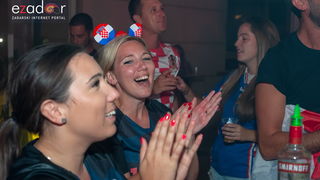 Zadar je gorio: Velika fešta nakon plasmana Vatrenih u finale Svjetskog prvenstva