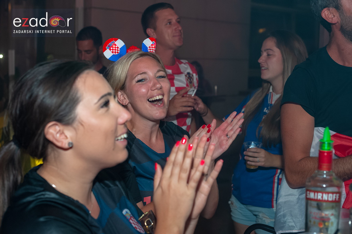 Zadar je gorio: Velika fešta nakon plasmana Vatrenih u finale Svjetskog prvenstva