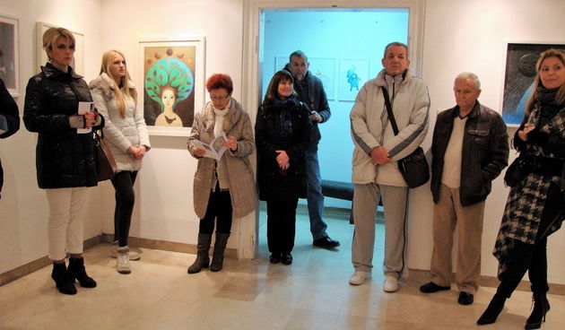 Svečano otvorenje izložbe grafika Nives Čičin Šain u Zavičajnom muzeju Biograd na Moru