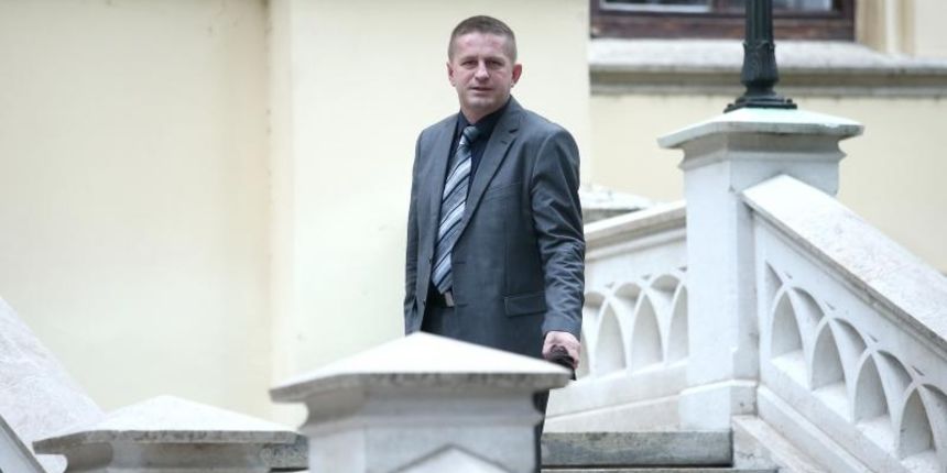 Vrsiteljem duznosti dekana Filozofskog fakulteta izabran je dosadasnji prodekan Zeljko Holjevac. Photo: Sanjin Strukic/PIXSELL