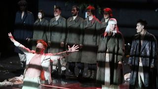 U sklopu Medjunarodnog festivala suvremenog kazalista Zadar snova, u kazalistu lutaka odrzana je predstava Grobnica za Borisa Davidovica. Photo: Filip Brala/PIXSELL