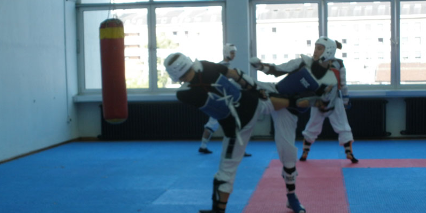 Taekwondo ILUSTRACIJA