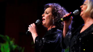 Zagreb 131011.
KD Vatroslav Lisinski.
Koncert Hrvatske dive, na kojem su nastupale Tereza Kesovija, Radojka Sverko i Gabi Novak.
Foto: Goran Mehkek / Cropix