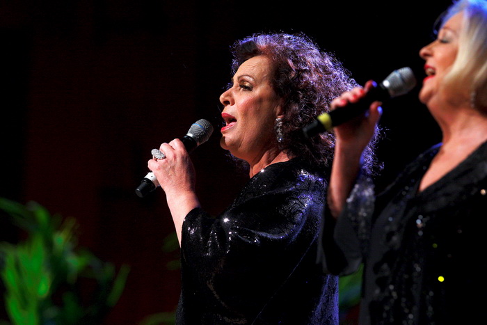 Zagreb 131011.
KD Vatroslav Lisinski.
Koncert Hrvatske dive, na kojem su nastupale Tereza Kesovija, Radojka Sverko i Gabi Novak.
Foto: Goran Mehkek / Cropix