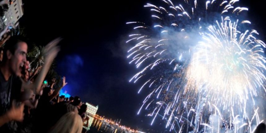 Splitska riva postala velika diskoteka, CROPIX