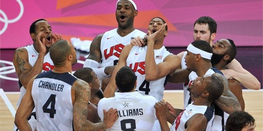 Slavlje Amerikanaca, foto: london2012.com