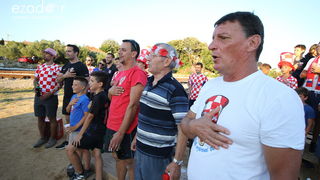 Bibinje: Navijanje za Vatrene i fešta nakon pobjede nad Rusijom