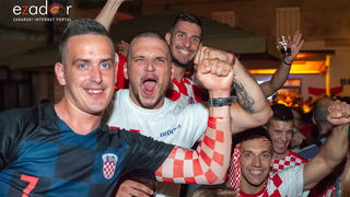 Zadar je gorio: Velika fešta nakon plasmana Vatrenih u finale Svjetskog prvenstva
