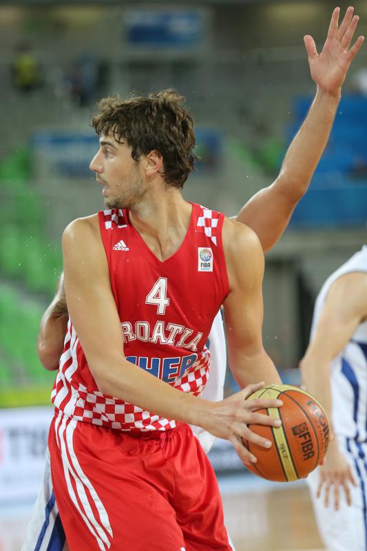 Ljubljana, Arena Stozice – Europsko prvenstvo u kosarci Eurobasket Slovenia 2013.Drugi krug, grupa F. Hrvatska – Finska 88-63. Photo: Igor Kralj/PIXSELL Ljubljana, Arena Stozice – Europsko prvenstvo u kosarci Eurobasket Slovenia 2013.Drugi krug, grupa F. Hrvatska – Finska 88-63. Photo: Igor Kralj/PIXSELL