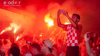 Zadar je gorio: Velika fešta nakon plasmana Vatrenih u finale Svjetskog prvenstva