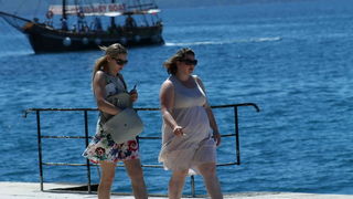 Ljetni šušur na zadarskoj rivi