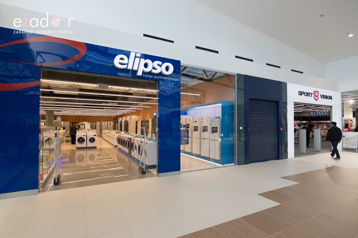 Svečano otvoren novi dio trgovinskog centra Supernova Zadar. Elipso